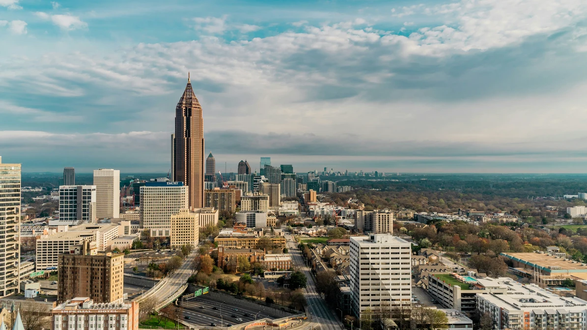 Atlanta City Skyline