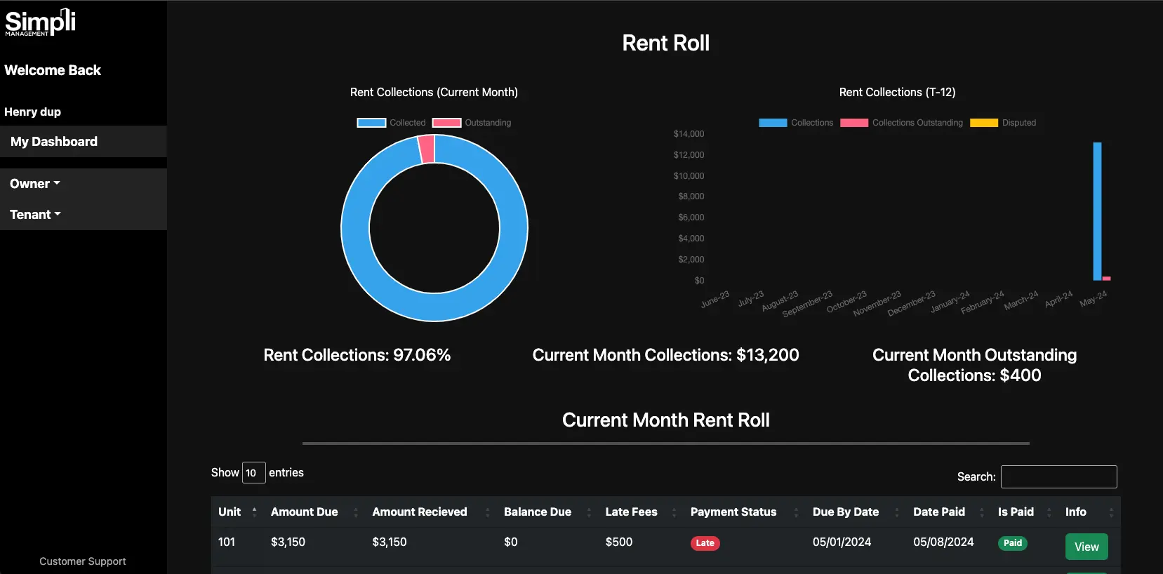 Rent Collection